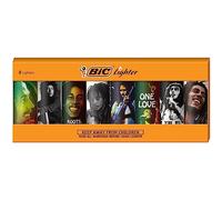 BIC Special Edition - Juego de 8 mecheros de la serie Bob Marley