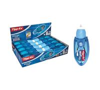 BIC Tipp-Ex Cinta Correctora Blanca de Bolígrafos, Óptimo para Material Escolar, Micro Tape Twist, 8m x 5mm, Con Cabezal Rotativo, Caja de 10