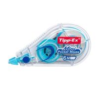 BIC Tipp-Ex Mini Pocket Mouse, Rodillo corrector, 6 m, 1 Pieza