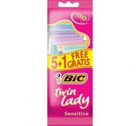 Bic Twin Lady Sensitive Pack 5+1