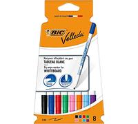 Bic Velleda 1721 - Rotuladores para pizarra (8 unidades), color aleatorio
