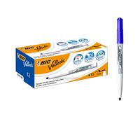 BIC Velleda 1741, Rotuladores para Pizarra Blanca de Punta Media, conica, (4,5mm