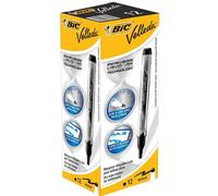 Rotulador Bic Velleda Liquid Pocket Punta Redonda 2,2 Mm Negro