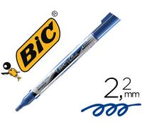 Bic Velleda Liquid Pocket Marker Punta Redonda 2.2 mm Azul