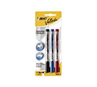 Rotulador Pizarra Bic Velleda Tecnología Tinta Líquida Colores Surtidos Pack 3