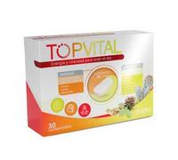 Bicapa TopVital - 30 Comprimidos - Aumenta la Energía y la Vitalidad - Mejora el Rendimiento Físico y Mental - Propiedades Energizantes - Eladiet