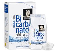 Bicarbonato de sodio alimenticio, Ayuda a reducir la acidez estomacal, Utilizado como diluyente de colorantes y en la confitería, bollería, repostería y galletas, Contiene 3 Unidades de 1000 gr