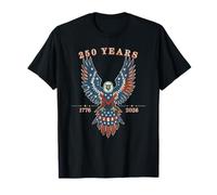 Bicentenario USA Águila y Bandera 250 Años 4 de Julio Camiseta