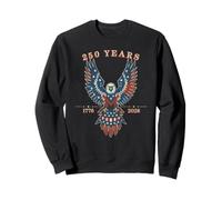 Bicentenario USA Águila y Bandera 250 Años 4 de Julio Sudadera