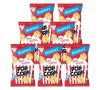 Bicentury Mini Tortitas de Cereales Sabor Pop Corn - Snack de Aperitivo No Frito, a Base de Maíz y Arroz, Textura Crujiente (7 unidades)