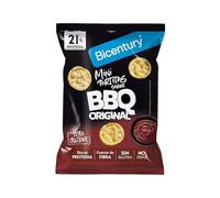 Bicentury Mini Tortitas de Lenteja sabor Barbacoa - Sin Gluten, No Fritas, Fuente de Fibra y Ricas en Proteína - Snack Saludable (60 g)