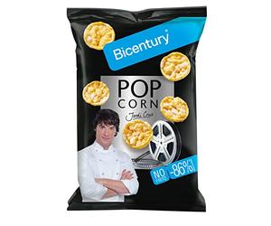 Bicentury Pop Corn Jordi Cruz Tortitas de Maíz Mini, Sabor Pop Corn, 70g (El embalaje puede variar)