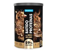 Bicentury Proteína en polvo Moka & Avellana, 20g de Proteína por porción, Sin Azúcares Añadidos, Bajo en Grasas, Ideal para recuperación muscular, 340 g, 10 raciones Moka & Avellana