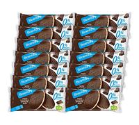 Bicentury - Tortita de arroz integral con chocolate negro sin azúcars añadidos (14 unidades)