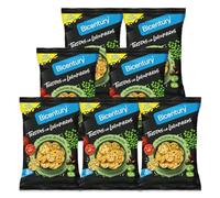 Bicentury Tortitas con Legumbres Tomate y Aceituna Negra - Snack de Aperitivo Extra Crujiente, No Frito, Sin Gluten, a Base de Arroz y Maíz (7 unidades)