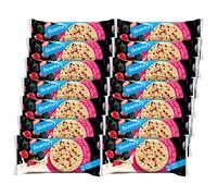 Bicentury - Tortitas de arroz con Chocolate Blanco y trocitos de Frutos Rojos (14 unidades)