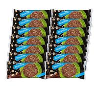 Bicentury - Tortitas de arroz con Chocolate negro y trocitos de avellanas (14 unidades)