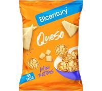 Bicentury Tortitas Mini Sabor Queso Ibérico, 1 x 100 g (Paquete de 6)