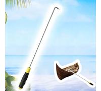 Bichero para Barco Bichero/Anzuelos de Pesca de 60-100 cm, Pértiga Ligera para Barco de Empuje y Tracción, Anzuelos de Pesca de Alta Capacidad de Carga/Palo(80cm/32")