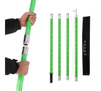 Bichero para Barco Gancho de Rescate Eléctrico Desmontable de 2 a 6 m, Ganchos de Seguridad de Resina Epoxi de 10 KV/Postes para Embarcaciones, Poste de Tracción(6m (19.7ft))