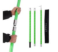 Bichero para Barco Gancho de Rescate Eléctrico Desmontable de 2 a 6 m, Ganchos de Seguridad de Resina Epoxi de 10 KV/Postes para Embarcaciones, Poste de Tracción(3m (9.8ft))