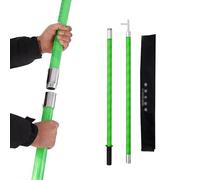 Bichero para Barco Gancho de Rescate Eléctrico Desmontable de 2 a 6 m, Ganchos de Seguridad de Resina Epoxi de 10 KV/Postes para Embarcaciones, Poste de Tracción(2m (6.5ft))