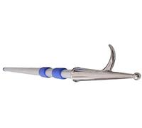 Bichero telescópico resistente for barcos - Pinza de aluminio versátil - Longitud ajustable de 1 a 6 m con apertura de 4,5 cm(1Packx16.4ft)