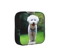 Bichón Frisé Bokeh Mascotas Perros Parque Perros Blancos,Bolsas para Guardar compresas sanitarias, Bolsas para la menstruación para Mujeres y Adolescentes.