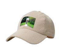 Bichón Frisé Bokeh Mascotas Perros Parque Perros Blancos, Gorra de béisbol de Pana para Hombres y Mujeres, Ajustable, clásica, para papá, Sombreros de Camionero