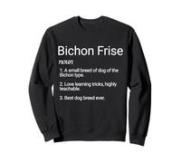 Bichon Frise Dog Breed Definition Cute Puppy Bichon Frise Sudadera