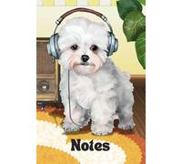 Bichon Frise Lined Notebook - Dog Lovers - The Pet Collection - Gift for Men Women Children - Cute Dog Ruled Notebook Journal Diaries 6x9, 120 pages
