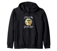 Bichon Frise Lista de invitados Funny Dog Party Sudadera con Capucha