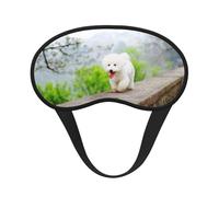 Bichón Frisé Parque Mascotas Perros Bichón Frisé, Cubiertas oculares completas, antifaces para dormir que bloquean la luz, orejeras opacas para dormir