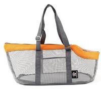 BICHONG Bolsa portátil de Verano para Perros y Gatos, Bolso Plegable con Cremalleras de Seguridad, Bolso para Cachorros, Mochila de Transporte al Aire Libre