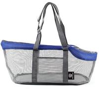 BICHONG Bolsa portátil de Verano para Perros y Gatos, Bolso Plegable con Cremalleras de Seguridad, Bolso para Cachorros, Mochila de Transporte al Aire Libre