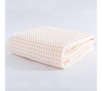 BICHONG Toalla de baño Waffle de algodón para Hombres, Mujeres, Adultos, Toalla de baño