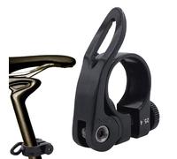 BICI Reggise Networks - Palanca de liberación rápida para bicicletas en aleación de aluminio anodizado, resistente La abrazadera del asiento de bicicleta está hecha de aleación de aluminio, aunque el