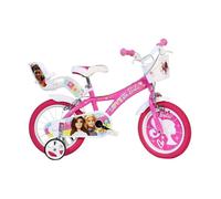 Bicicleta 12" Barbie Rosa Niña Dino Bikes