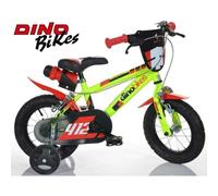 Bicicleta 12" Esfera Color Amarillo Mod 412 Niño DINO BIKES