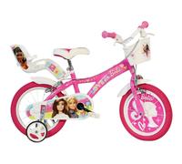 Bicicleta 14" Barbie Niña Dino Bikes