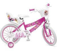 Bicicleta 14 Pulgadas Bici Disney Princess Para Niñas Princesas De 4 A 6 Años