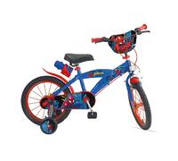 Bicicleta 14 Pulgadas Bici Spiderman Niño Hombre Araña Ruedas Bici 4 5 6 Años