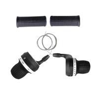 Bicicleta 21 Cambio de cambio de velocidad Twist Surver 3x7 Cambios de agarre de velocidad, mango de empuñadura de agarre de bicicleta, transmisión de ciclismo de palanca de freno de bicicleta