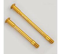 Bicicleta a través del eje, ultraligero 34g Road 7075 Aleación de aluminio, para TCR para propulsión REVOLT LANGMA LIV Eje Rod (oro)