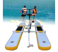 Bicicleta acuática inflable, barco de bicicleta con pedal de mar para lago, kayak de deportes acuáticos, ciclo cardiovascular de turismo, regalos de camping al aire libre para hombres