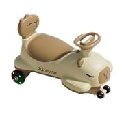 Bicicleta Bicicleta de Equilibrio con Excavadora y Brazo articulado for niños de 3 a 6 años, Ideal for Interiores y Exteriores Juguetes(Bruin,No Digging Arm)