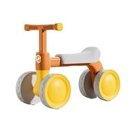 Bicicleta Bicicleta de Equilibrio Ligera y de diseño Moderno, Primer cumpleaños, con Ruedas Antideslizantes y aprobada por los Padres. Juguetes(Oranje)