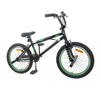 Bicicleta BMX de 20 pulgadas para más de 9 años, color negro