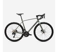 Bicicleta Carretera Endurance EDR CF Ultra Verde Caqui Shimano 105 Di2 XS