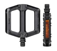 Bicicleta Ciclismo Pedales de Bicicleta, Pedales de Bicicleta for Ciclismo Carretera MTB, 9/16 Pulgadas, Negro, Paquete 1 par